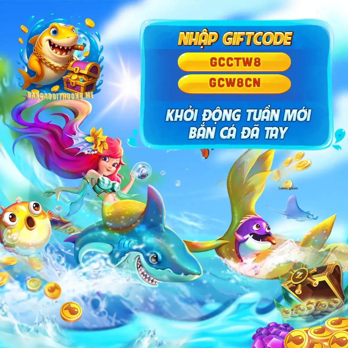 Bắn cá đổi thưởng - săn ngư kinh đỉnh, nhận thưởng bất ngờ