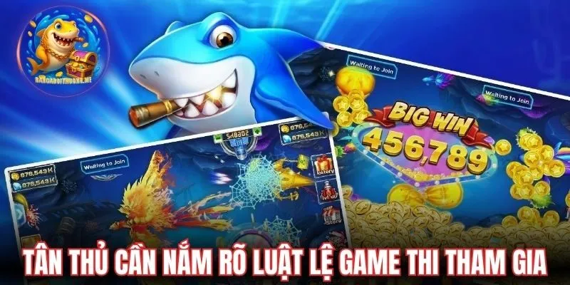 Tân thủ cần nắm rõ luật lệ game thi tham gia